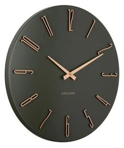 Designové nástěnné hodiny 6072GR Karlsson 40cm