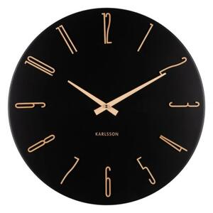 Designové nástěnné hodiny 6072BK Karlsson 40cm