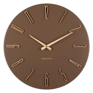 Designové nástěnné hodiny 6072BR Karlsson 40cm