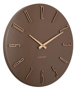 Designové nástěnné hodiny 6072BR Karlsson 40cm
