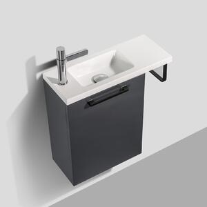 Koupelnový nábytek TABLO 400 pro WC pro hosty s umyvadlem - možnost výběru barvy