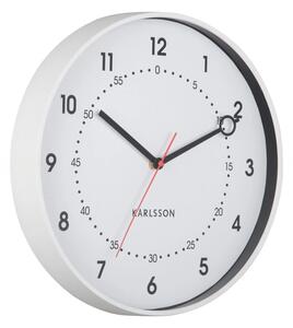 Designové nástěnné hodiny 6038WH Karlsson 32cm