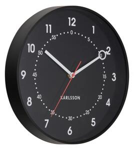 Designové nástěnné hodiny 6038BK Karlsson 32cm
