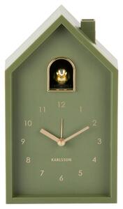 Stolní i nástěnný budík Karlsson 6077GR 20cm