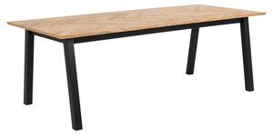 Jídelní stůl Brody 220x95x75 cm (dřevo, černá)