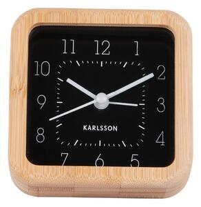 Designový budík 5924BK Karlsson 9cm