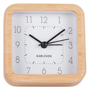 Designový budík 5924WH Karlsson 9cm