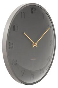 Designové nástěnné hodiny 6084GY Karlsson 31cm