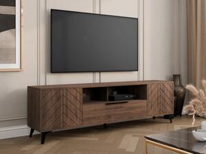 TV skříňka Siprynt Bis 2D1SZ, Barvy: ořech okapi 5903211481239