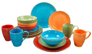 KOMBINOVANÁ SOUPRAVA, 16dílné, kamenina Creatable - Sady nádobí kombinované, Online Only