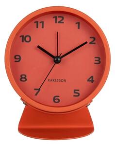 Karlsson Stolní hodiny s budíkem 6082OR Karlssson 13cm