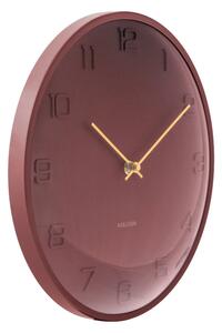 Designové nástěnné hodiny 6084RD Karlsson 31cm