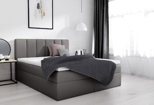 Čalouněná postel boxspring LESORA + topper, 120x200, madryt 920