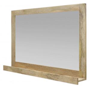 Zrcadlo Hina 120x80 z mangového dřeva