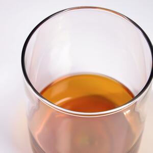 Oranžová sklenice Kave Home Dorana 0,3 l
