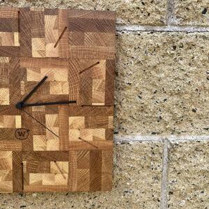 Dřevěné nástěnné hodiny Philipp