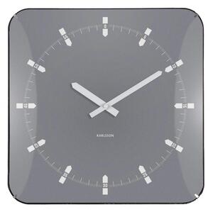Designové nástěnné hodiny 6085GY Karlsson 35cm