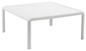 Nardi Bílý plastový zahradní konferenční stolek Komodo Tavolino 70 x 70 cm