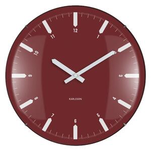 Designové nástěnné hodiny 6086RD Karlsson 35cm