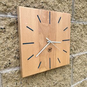Dřevěné nástěnné hodiny Henry