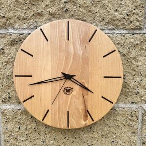 Dřevěné nástěnné hodiny Oliver