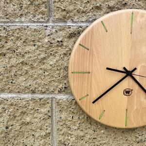 Dřevěné nástěnné hodiny Liam