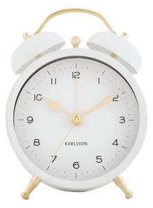 Designový budík 5998WH Karlsson 13,5cm
