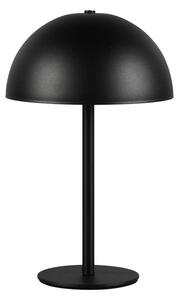 Matně černá LED stolní lampa s kovovým stínidlem (výška 21 cm) Munoz – Reality