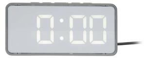 Designové LED hodiny - budík 6040WH Karlsson 14cm