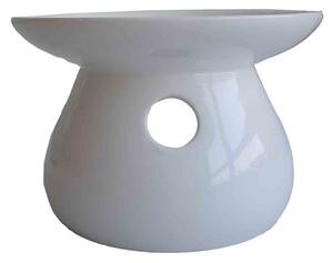 Aromalampa Stardeco keramika bílá 8,5x12,5 cm