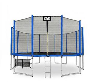 Trampolína Aga SPORT PRO 500 cm Blue + ochranná síť