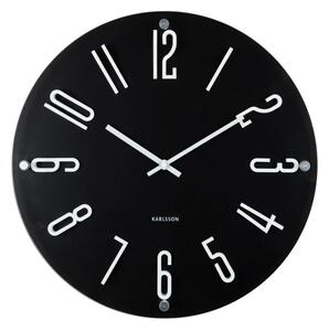 Designové nástěnné hodiny 6090BK Karlsson 40cm
