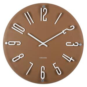 Designové nástěnné hodiny 6090BR Karlsson 40cm