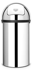 Brabantia odpadkový koš na odpadky Push Bin - 60 L, lesklá ocel