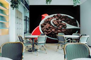 Malvis ® Fototapeta hrnek kávy Vel. (šířka x výška): 288 x 200 cm
