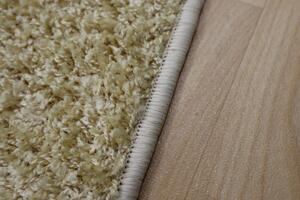 Vopi koberce Kusový koberec Color shaggy béžový kytka - 120x120 kytka cm