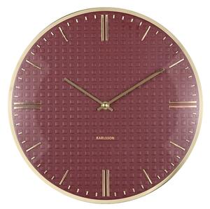 Designové nástěnné hodiny 6091RD Karlsson 35cm