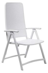 Nardi Bílá plastová zahradní židle Darsena