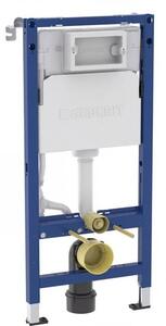 Geberit Duofix - Montážní prvek pro závěsné WC, 112 cm, splachovací nádržka pod omítku Delta 12 cm 458.103.00.2