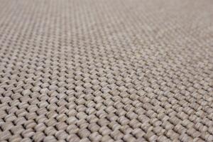 Vopi koberce Kusový koberec Nature světle béžový čtverec - 100x100 cm