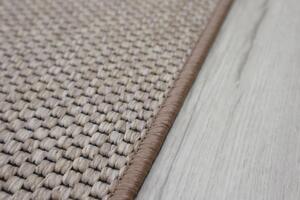 Vopi koberce Kusový koberec Nature světle béžový čtverec - 400x400 cm