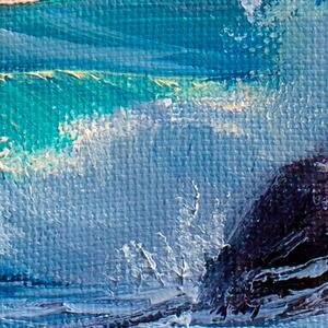 Malvis ® Tapeta imitace malby moře Vel. (šířka x výška): 144 x 105 cm