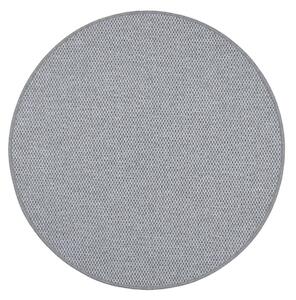 Vopi koberce Kusový koberec Nature platina kruh - 200x200 (průměr) kruh cm