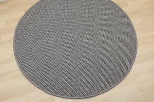 Vopi koberce Kusový koberec Nature tmavě béžový kruh - 57x57 (průměr) kruh cm