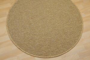 Vopi koberce Kusový koberec Nature terra kruh - 100x100 (průměr) kruh cm