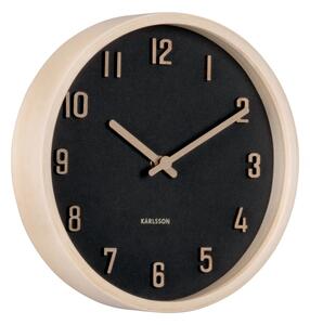 Designové nástěnné hodiny 6116BK Karlsson 22cm