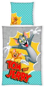 DĚTSKÉ POVLEČENÍ TOM A JERRY, linon, vícebarevná, 135/200 cm Herding - Online Only dětský textil, Online Only