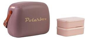 Hnědý chladicí box 6 l Classic Gold – Polarbox