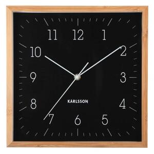 Designové nástěnné hodiny 6114BK Karlsson 29cm