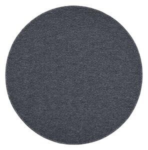 Vopi koberce Kusový koberec Nature antracit kruh - 100x100 (průměr) kruh cm